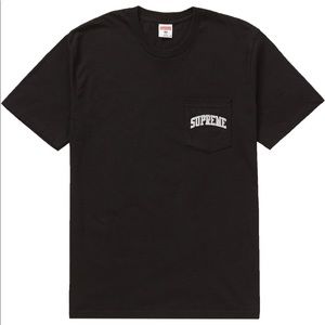 SUPREME X RAIDERS POCKET TEE - WK15 DROP - MEDIUM